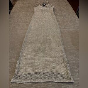 Fashion Nova Champagne Maxi Dress